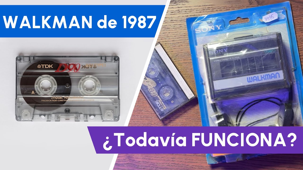 DESPRECINTO un WALKMAN de 1987