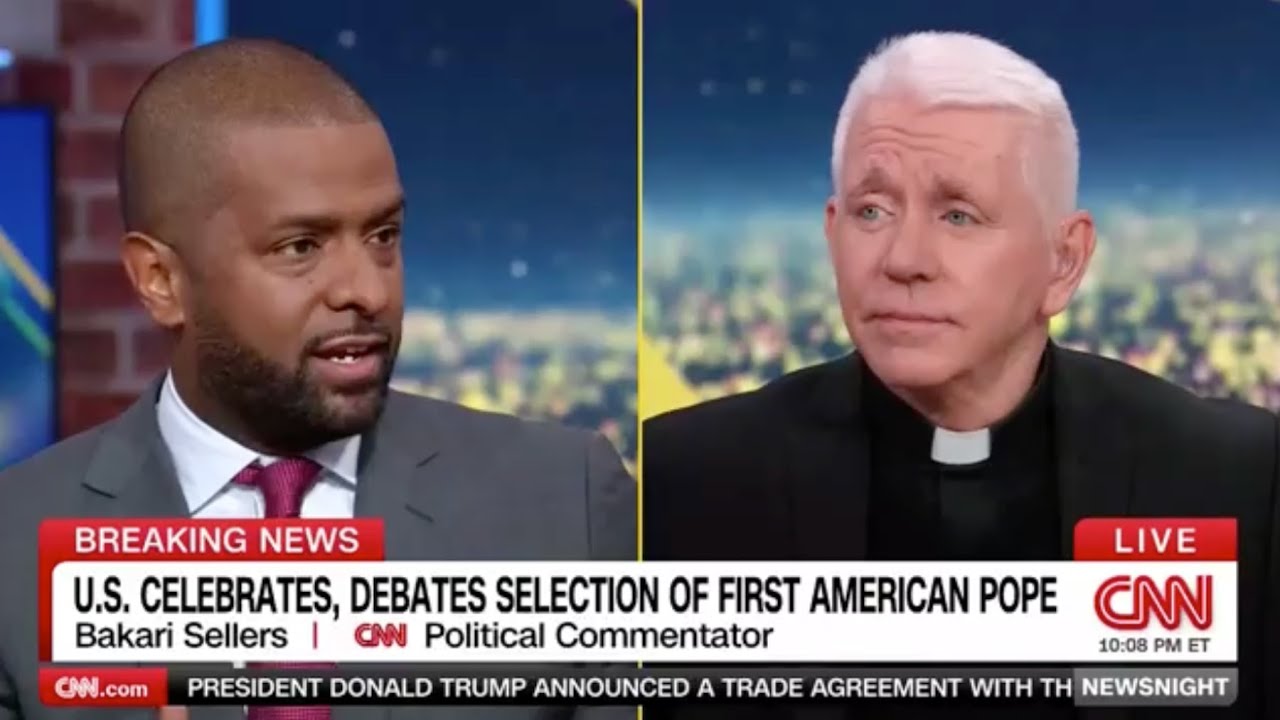 America’s First Pope: A Historic Moment Stirring Political Debate | Bakari Sellers on CNN NewsNight