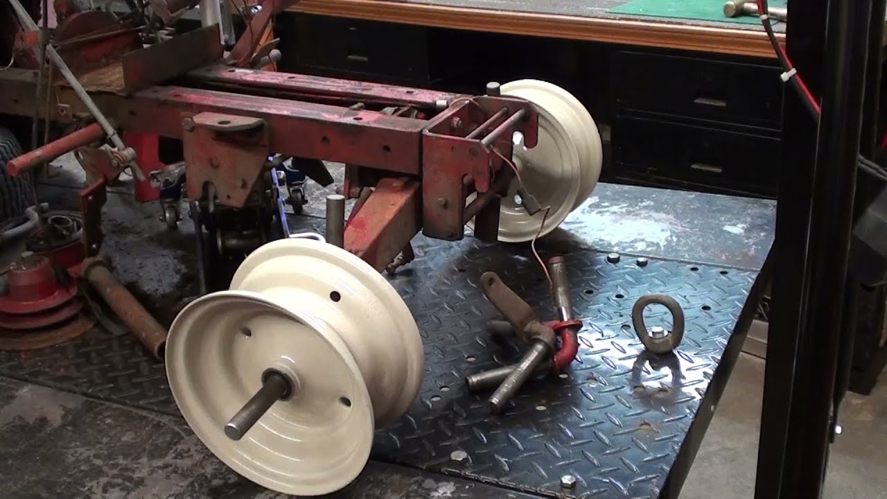 Wheel Horse Front Axle Rebuild