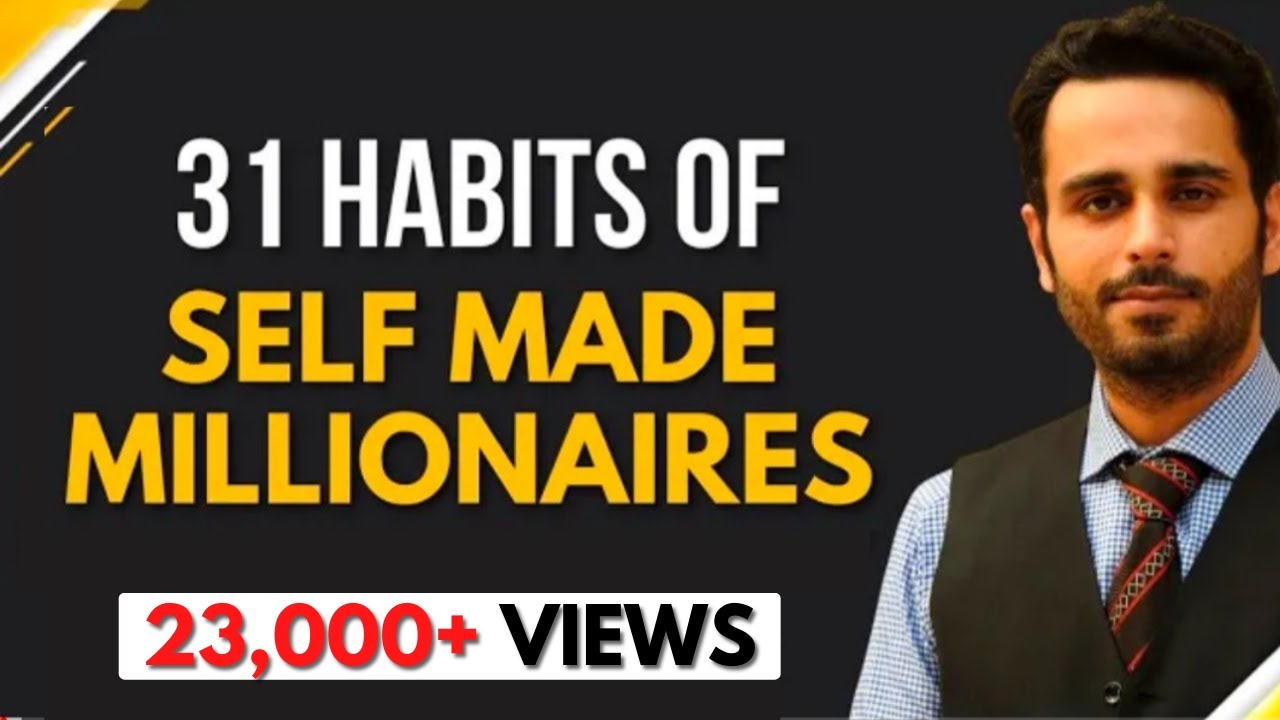 31 Habits of Self Made Millionaires | Hindi | Rahul Bhatnagar