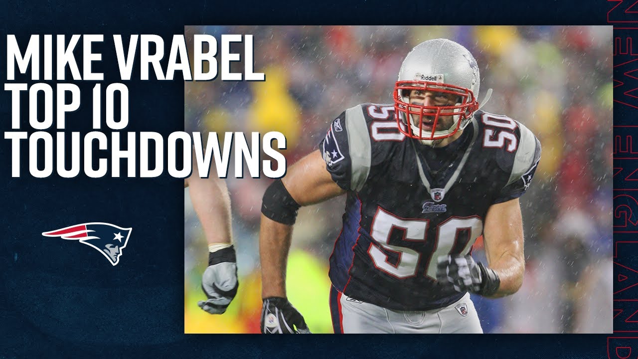 Mike Vrabel's Top 10 Patriots Touchdowns | 2023 Hall of Fame
