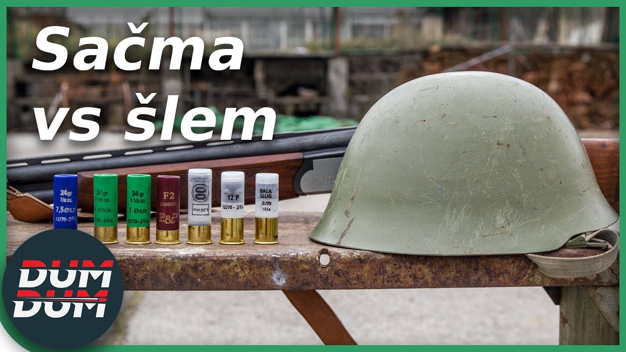 Da li sačma probija šlem?