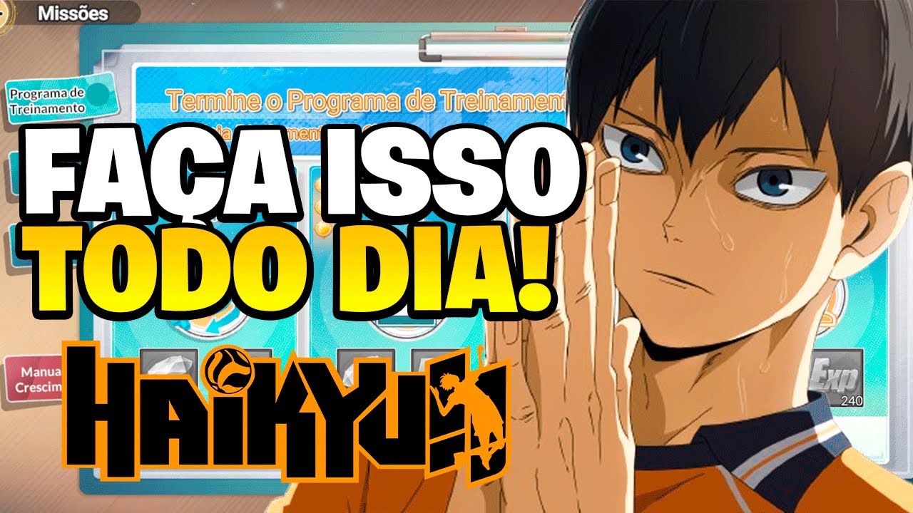 COMO CONSEGUIR DIAMANTES COM DIÁRIAS E SEMANAIS! O QUE FAZER TODOS OS DIAS no Haikyuu Fly High!