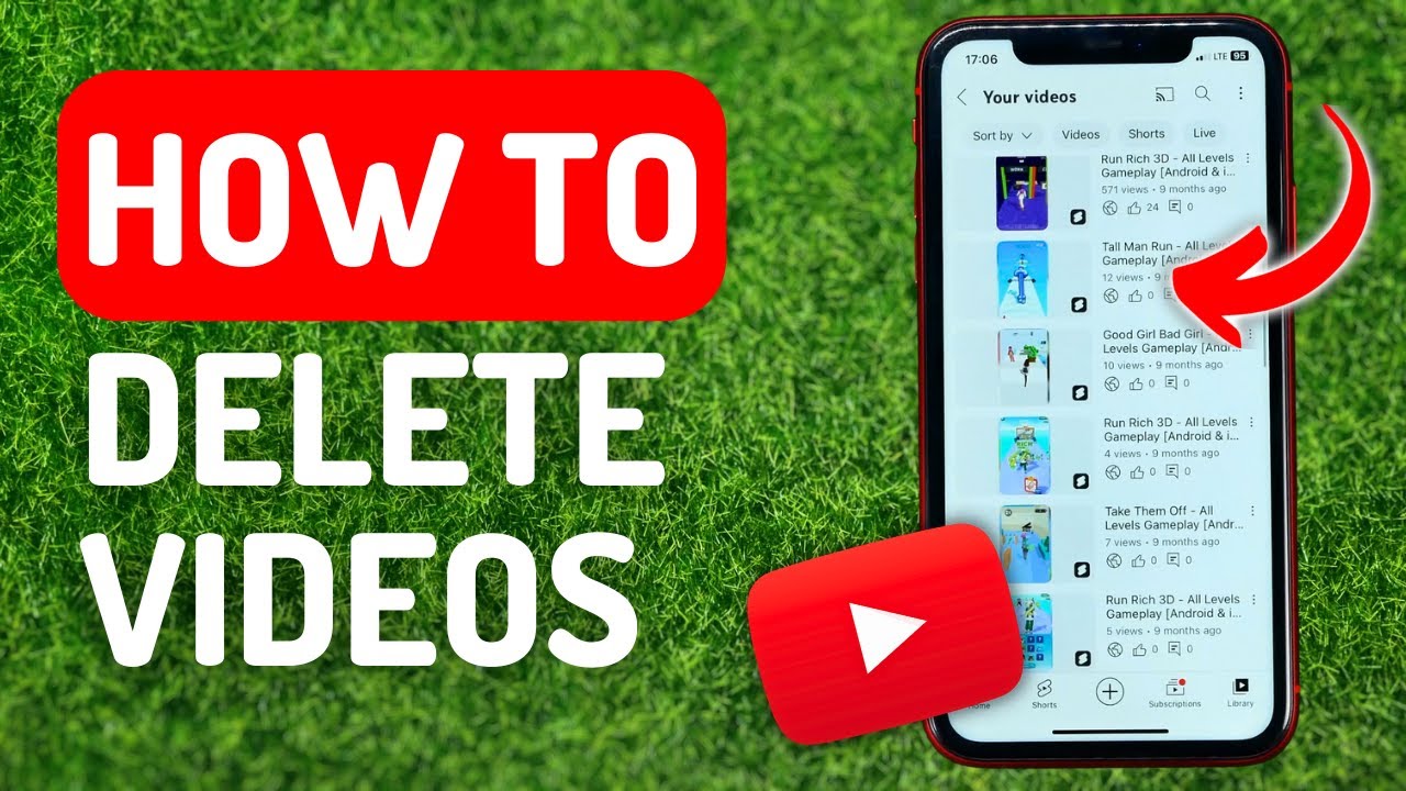 How to Delete Youtube Videos