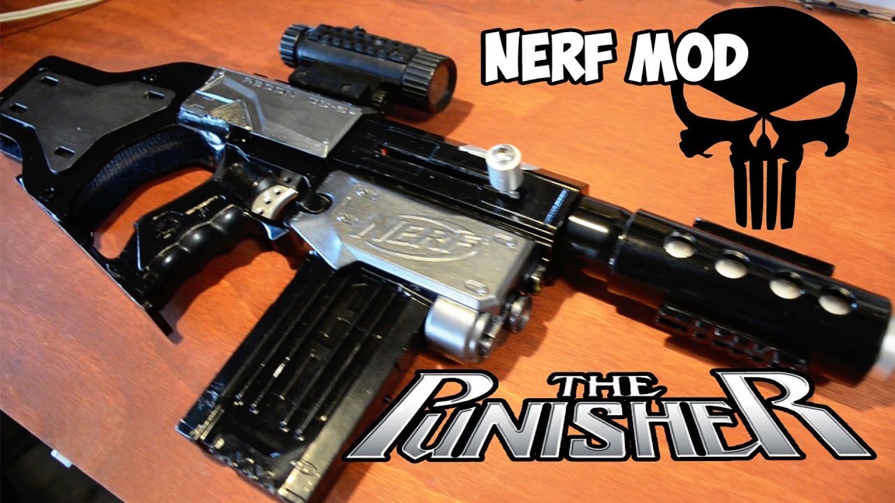 Punisher Cosplay Nerf Mod