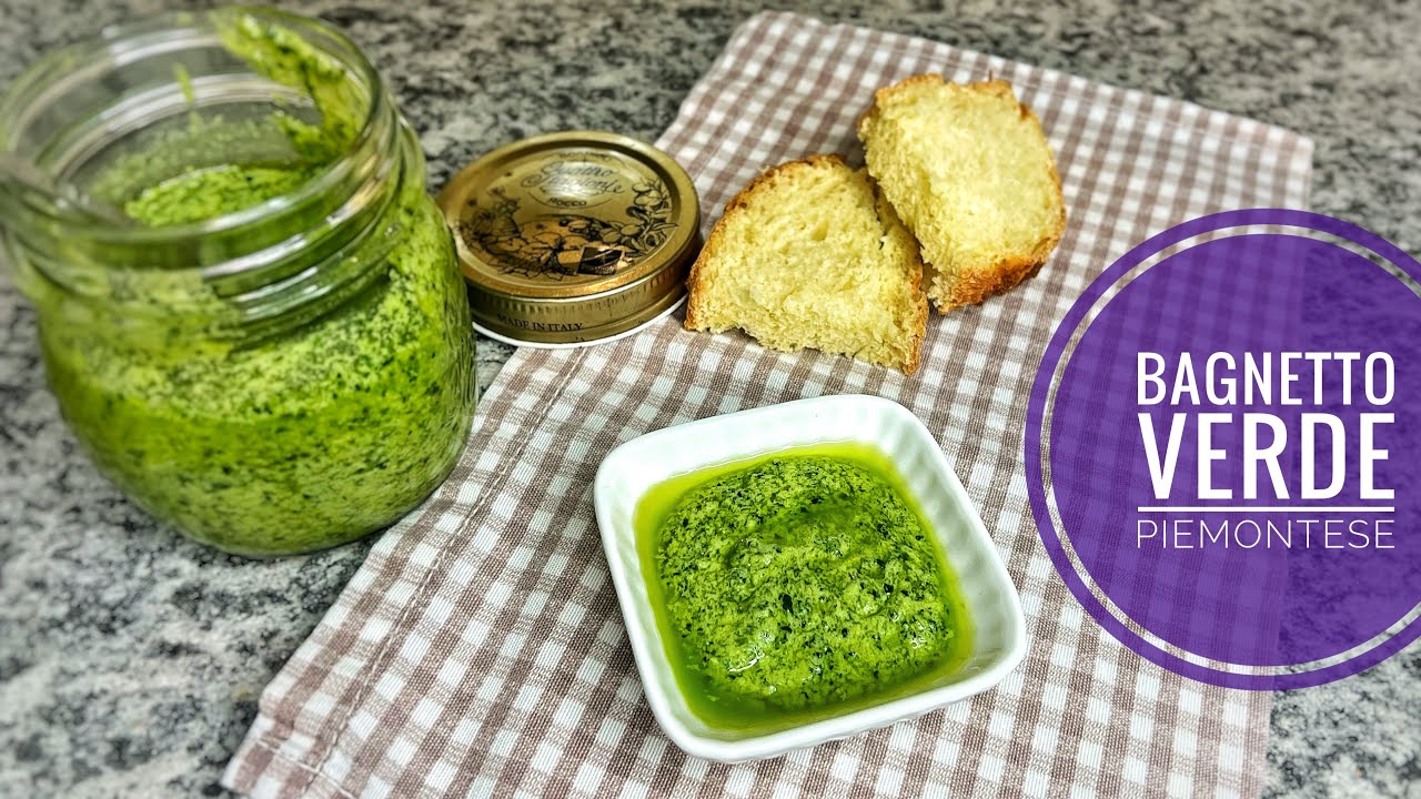 BAGNETTO VERDE piemontese | Il bagn&egrave;t verd