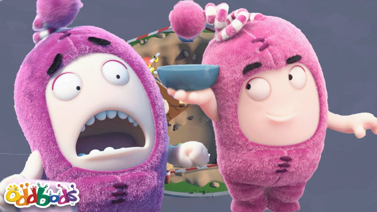 Neanderthal Newt | BEST OF NEWT 💗 | ODDBODS | Funny Cartoons for Kids