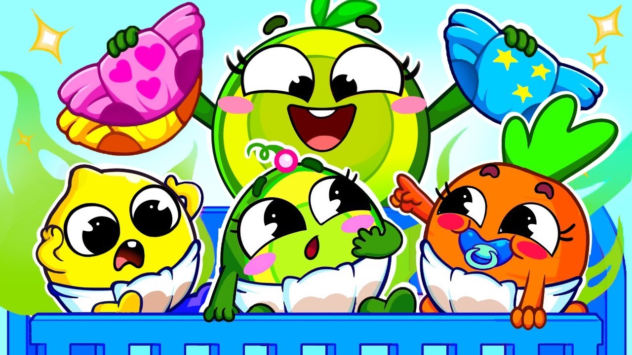 Don't Cry! Clean Diaper! 🍼💖 Siblings Song | Kids' Songs and Nursery Rhymes