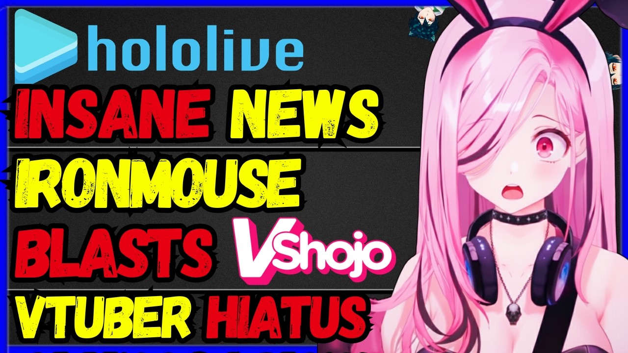 Insane Hololive news! Ironmouse Reveals hate campaign? Vtuber Hiatus, Fuwamoco PAJAMAS,
