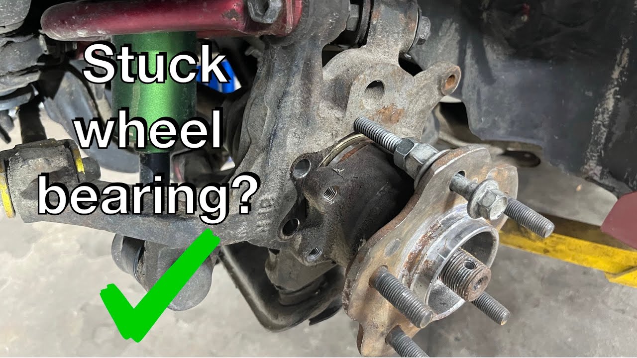 Simple Hub Assembly Removal trick 240sx