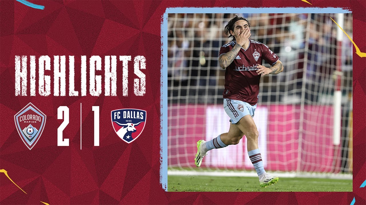 HIGHIGLIGHTS: Galv&aacute;n's Panenka, Maxs&oslash;'s first Rapids goal highlight 2-1 win for Colorado