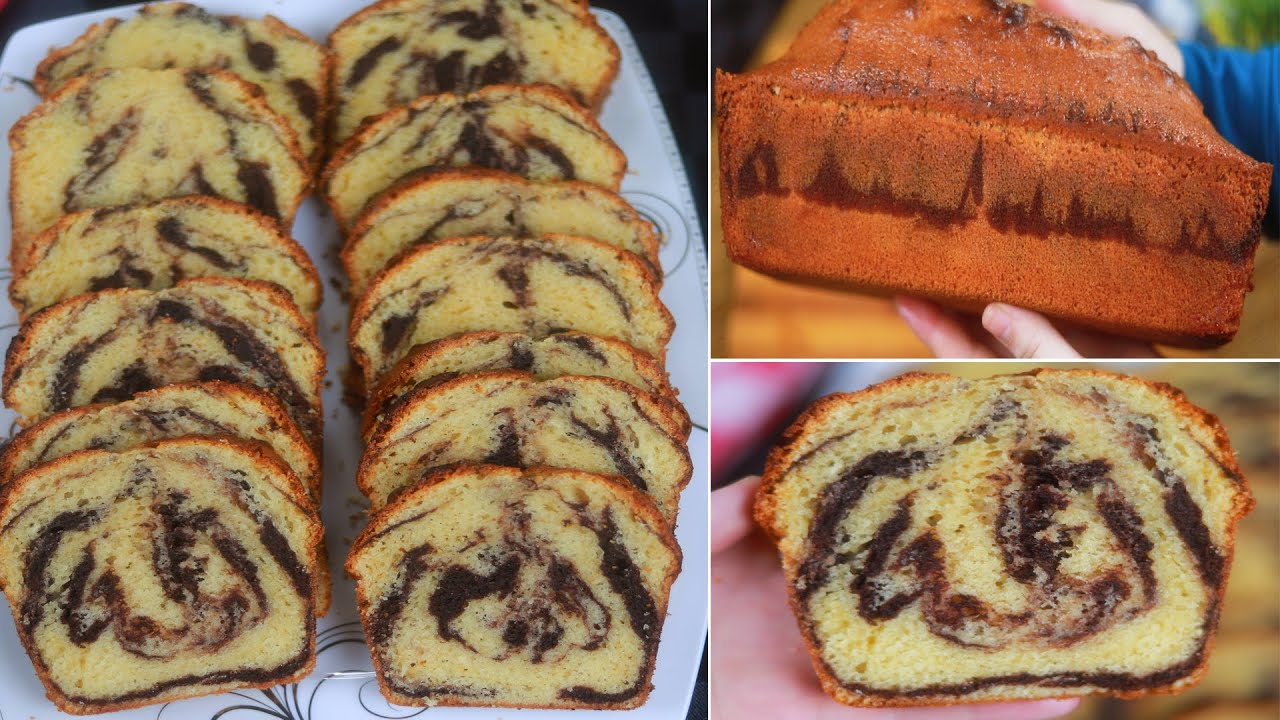 ماربل كيك مثالية😋 بمقادير مظبوطة👌 ومكونات بسيطة💪❤