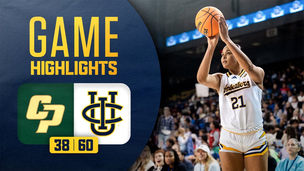 UCI Women's Basketball vs. Cal Poly | 1.2.2025 | Highlights