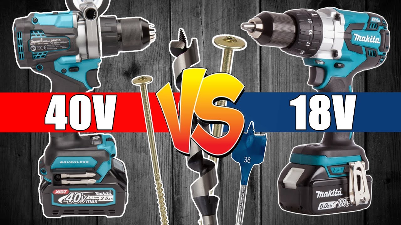 Cel mai asteptat duel Makita | 40V VS 18V | Makita DF001G XGT VS Makita DDF481 LXT