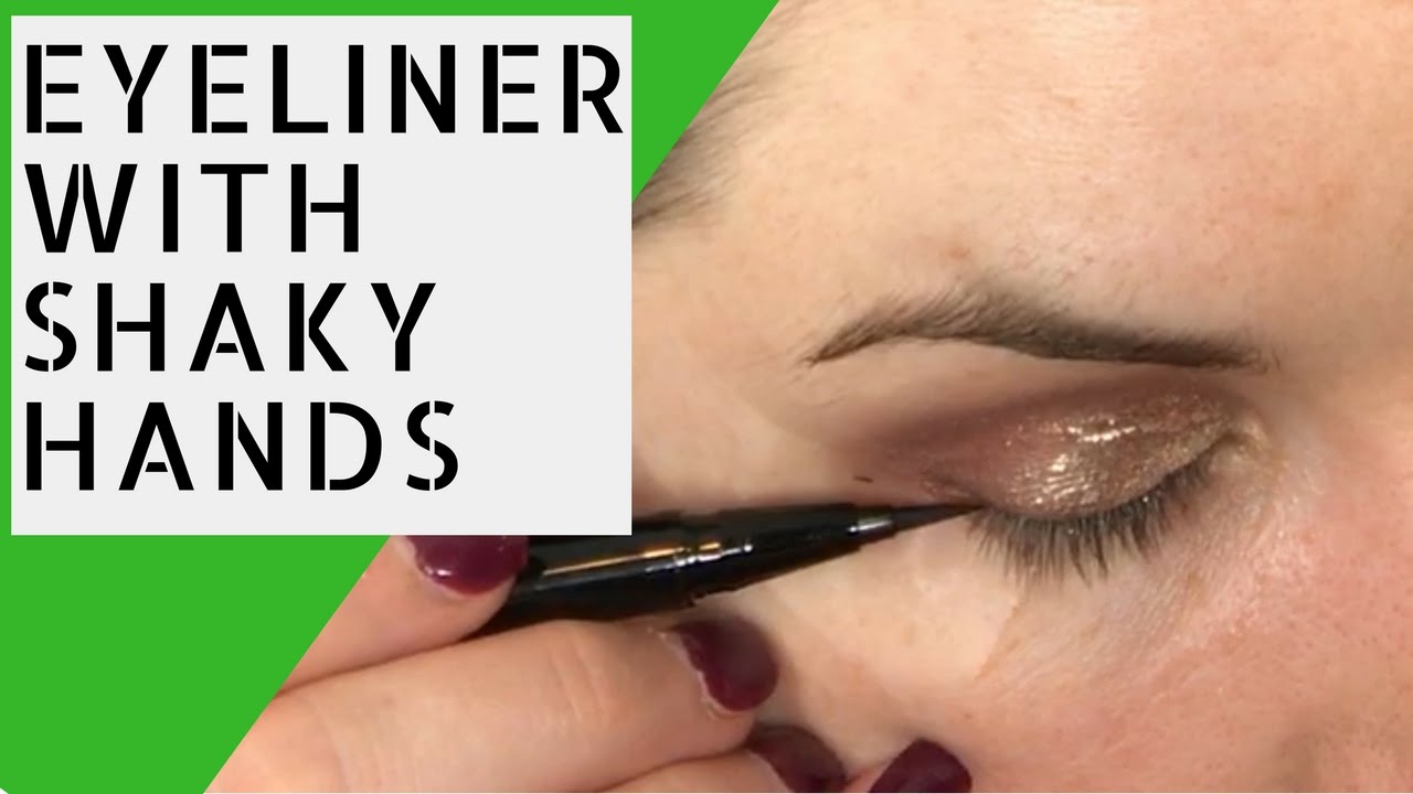 SHAKY HANDS 👋 👋 👋 Eyeliner Tutorial 👀 | Liquid Eyeliner | Jacqueline Therese