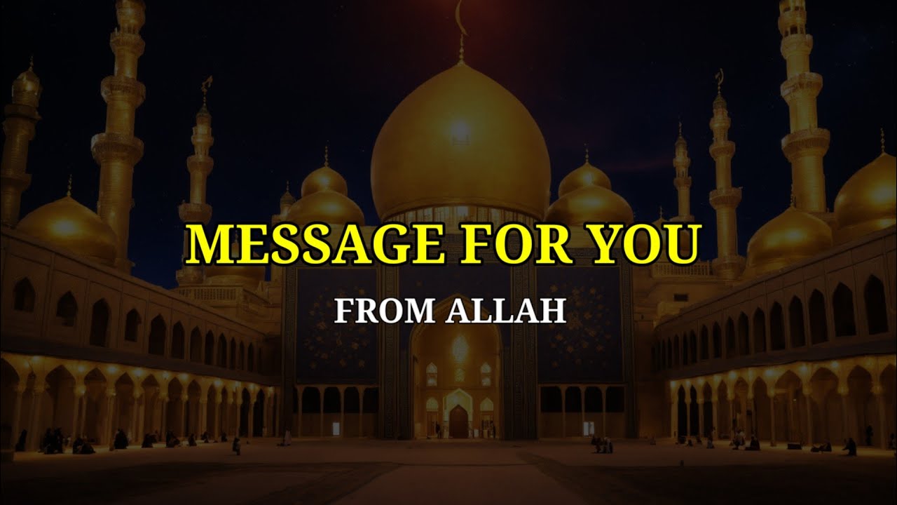 Message for You from Allah | Motivational Video In English | Islamonology