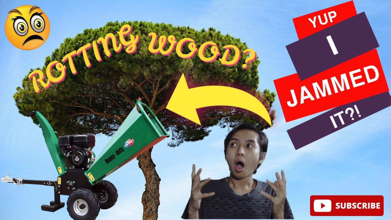 Jamming my Woodchipper | APWC 420E | All-Power America