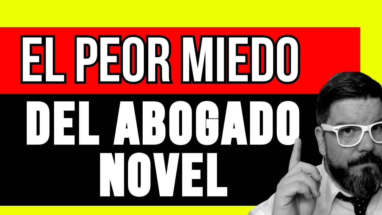 ⚠️ ¿Te recibiste de ABOGADO y crees que no sabes NADA?