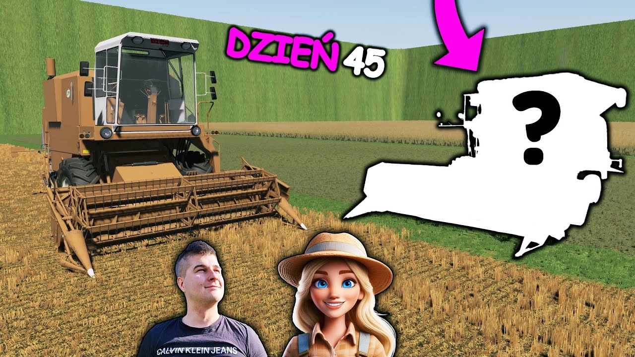 KUPIŁAM DRUGI KOMBAJN😱 ŻNIWA NA DWA ZESTAWY😍〔 UWIĘZIENI W DZIURZE 〕45