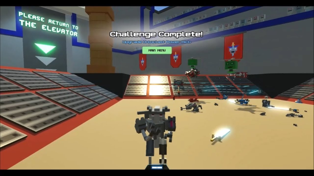 Clone Drone: The Kick Challenge (COMPLETED)