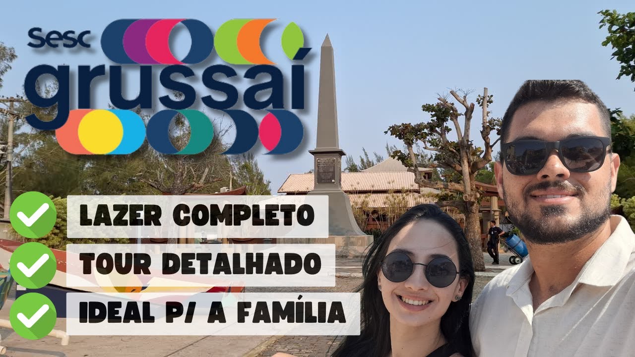 SESC GRUSSAÍ: LAZER COMPLETO E DAY-USE NO RIO DE JANEIRO