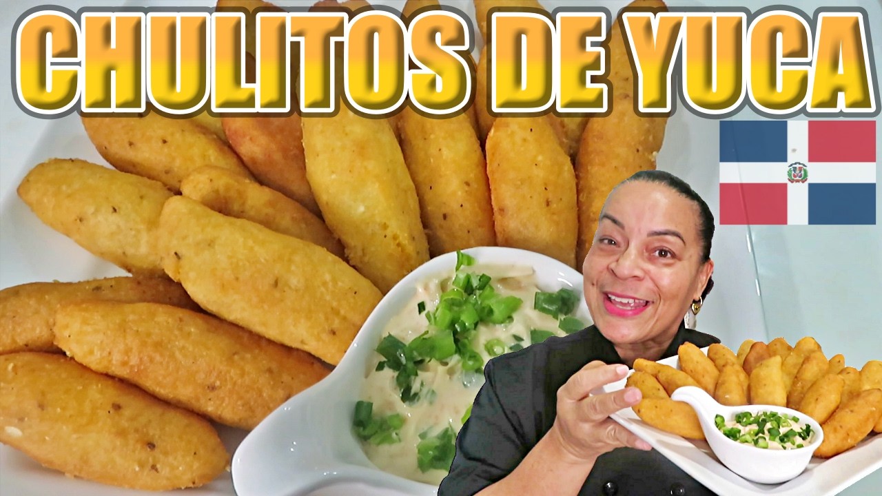 CHULITOS DE YUCA (RECETA ORIGINAL ) 