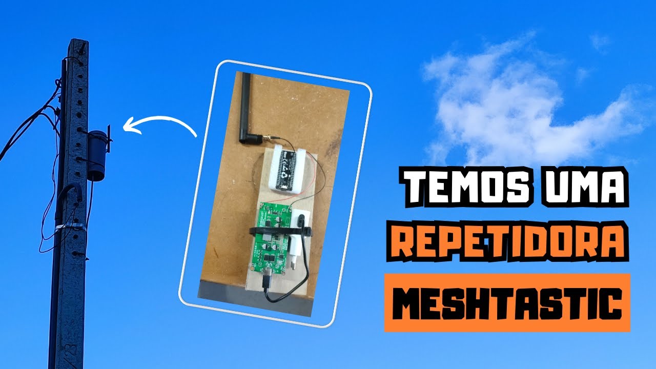 Melhoramos a COBERTURA da rede LoRa  #meshtastic