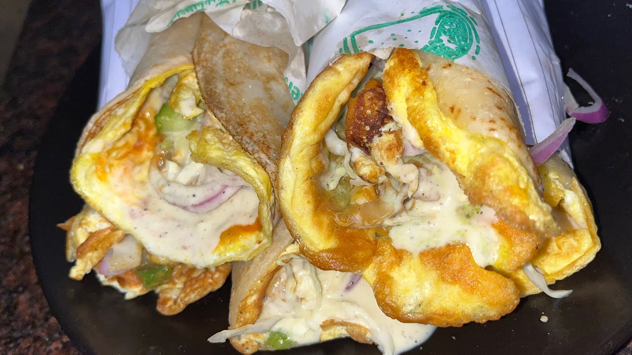 ￼Na hi atta gundna nahi ghanto mehnat /karni ?fir bhi itne tasty chicken 🍗 egg roll recipe