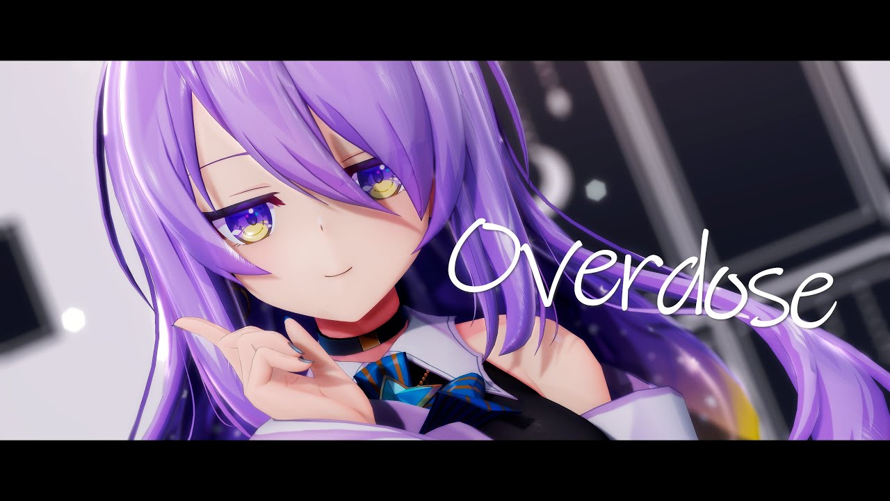 【MMDホロライブ】Moona Hoshinova『Overdose』【4K】