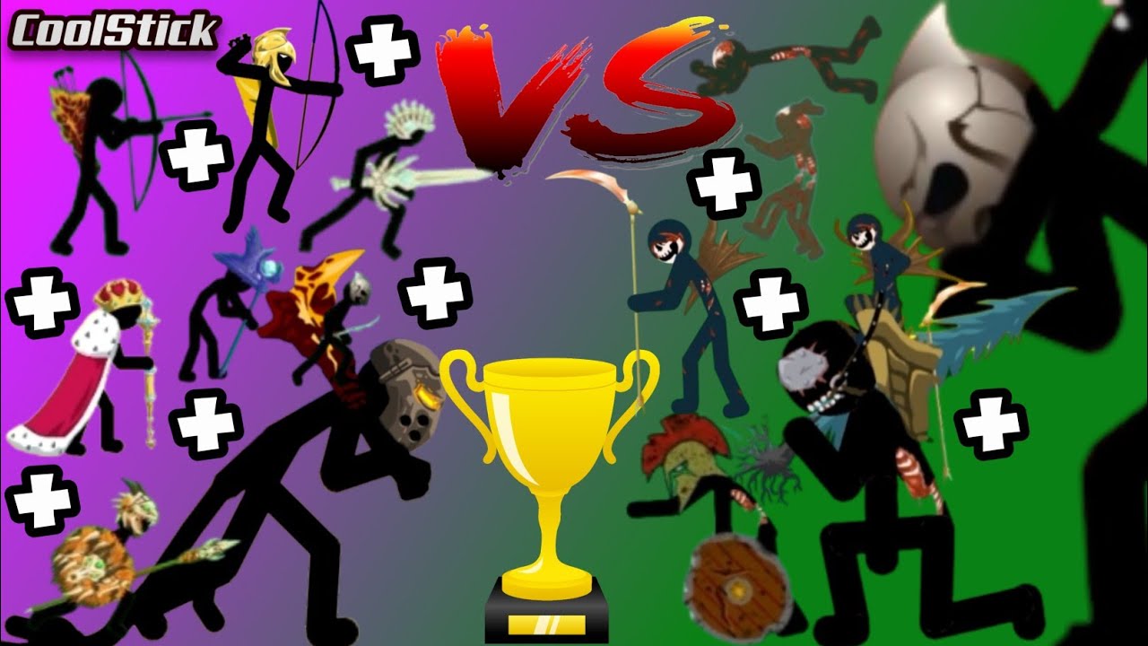 All Stick Units Duo Vs Final Boss And All Zombie Units | Tournament | Stick War Legacy | CoolStick