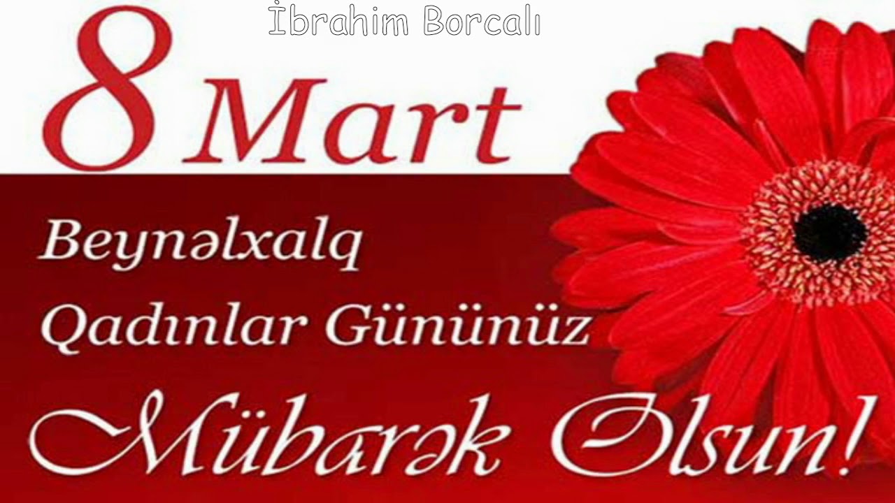 8 mart Mahnısı