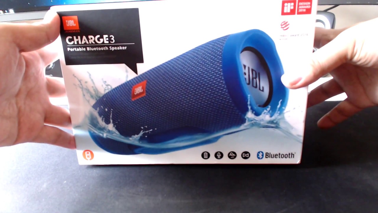 JBL Charge 3 Unboxing
