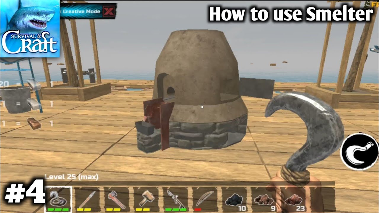 How to use Smelter | Survival on raft : Multiplayer