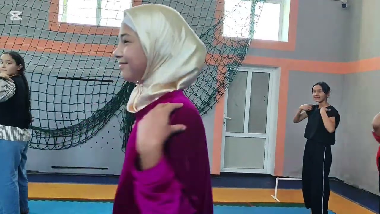 Muassasada TAEKWONDO tugaragi mashg'ulotidan lavha