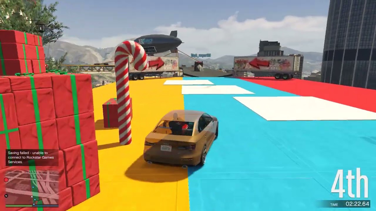 GTA Online // Parkour Races # 4