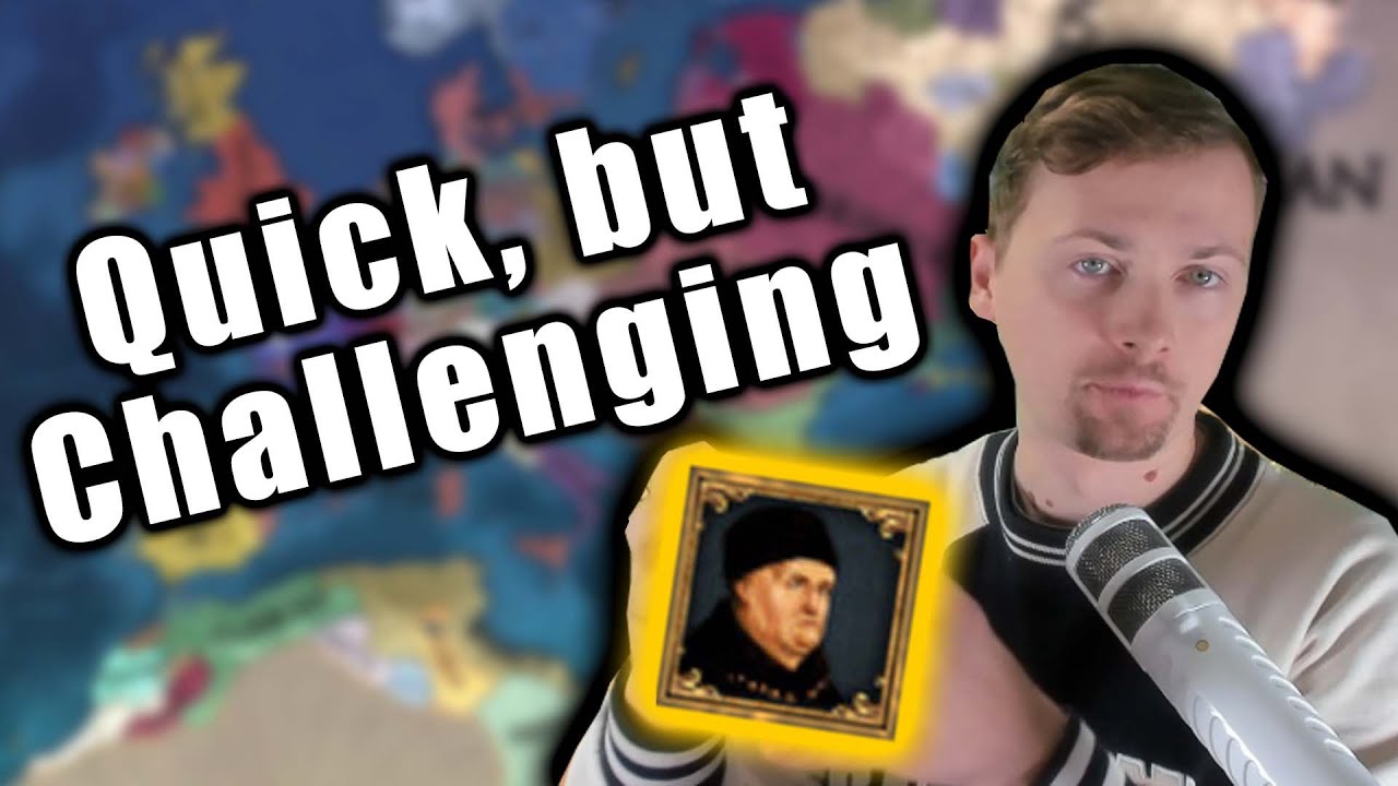A Quick, but CHALLENGING EU4 Achievement | Good King Rene