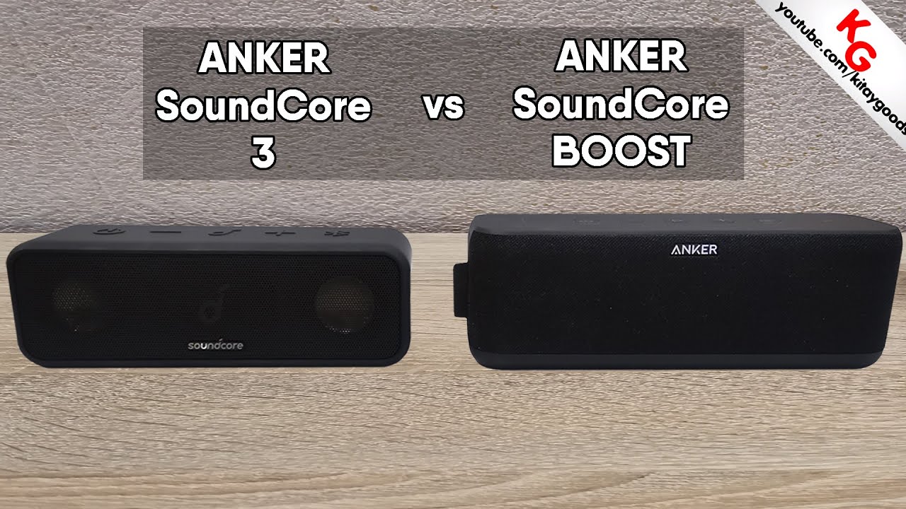 🔊 ANKER SOUNDCORE 3 vs ANKER SOUNDCORE BOOST. Сравнение Bluetooth колонок Anker.