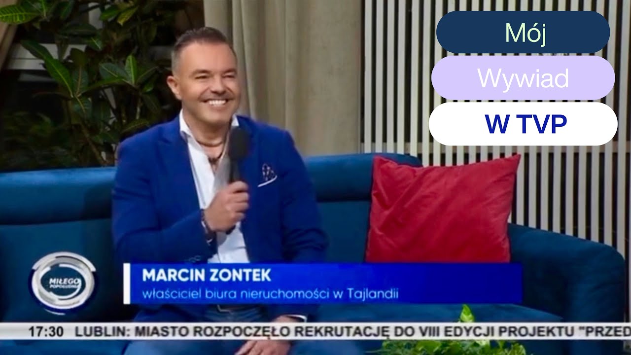 TVP 3 🎥 - MÓJ WYWIAD Z “ODKRYJ TAJLANDIĘ” ☀️🇹🇭♥️