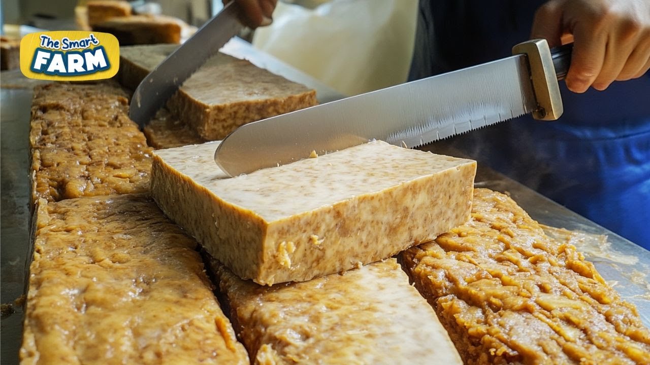 Tempeh Lovers: Watch This Tempeh MEGA FACTORY Processing Tempeh Like a Pro!