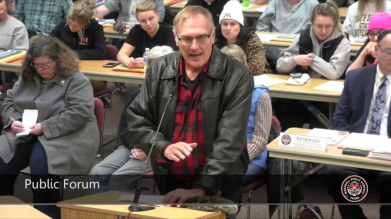 02.03.2020 Marshall Public Schools Board Meeting