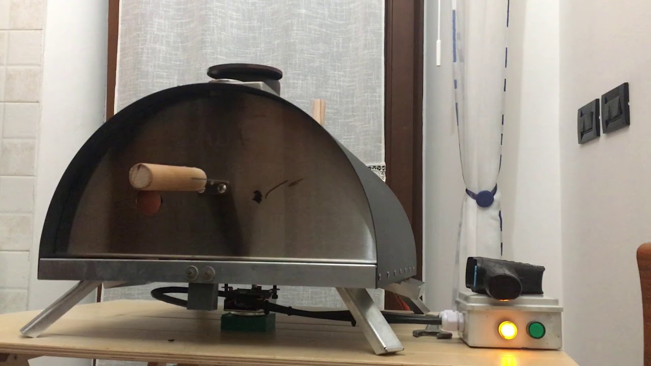 Dada Forno Godino ... Versione definitiva pietra refrattaria girevole ..