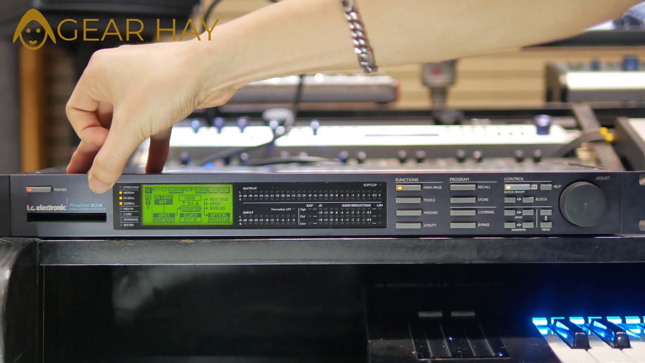 GEAR HAY - TC-electronic Finalizer 96k - Phần cứng dành cho Mastering