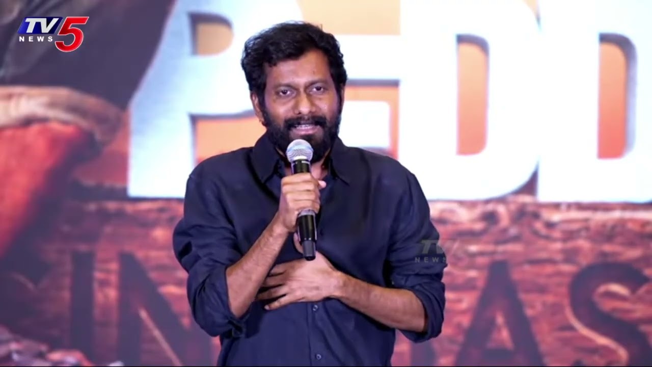 Buchi Babu Sana Speech at Peddi Thank You Press Meet | Ram Charan | Janhvi Kapoor | TV5 ENT