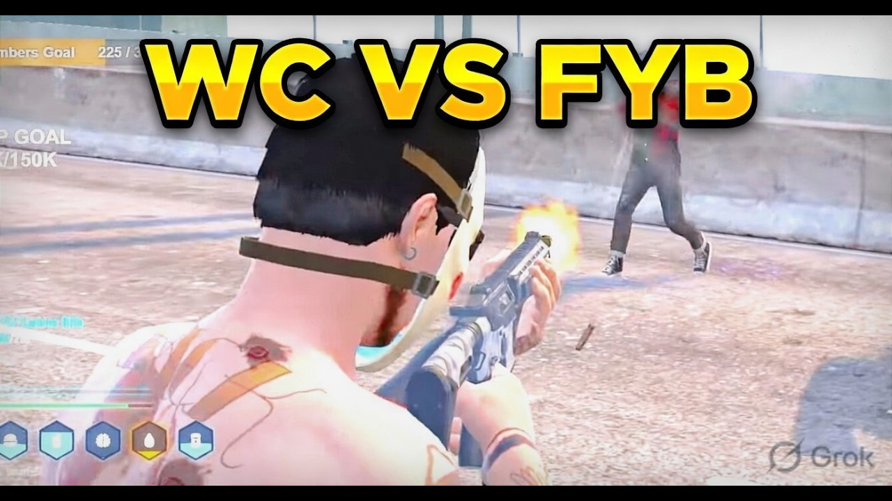 WC VS FYB, SIPHON WAR, GG CLUTCH, GTA V RP SOULCITY2. 0 BY ECHO RP