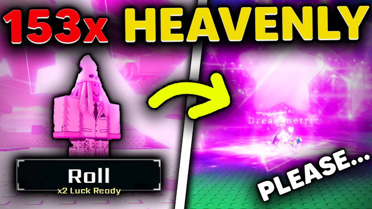 I Used 153 HEAVENLIES In DREAMSPACE For 'DREAMMETRIC' AURA! | Sol's RNG