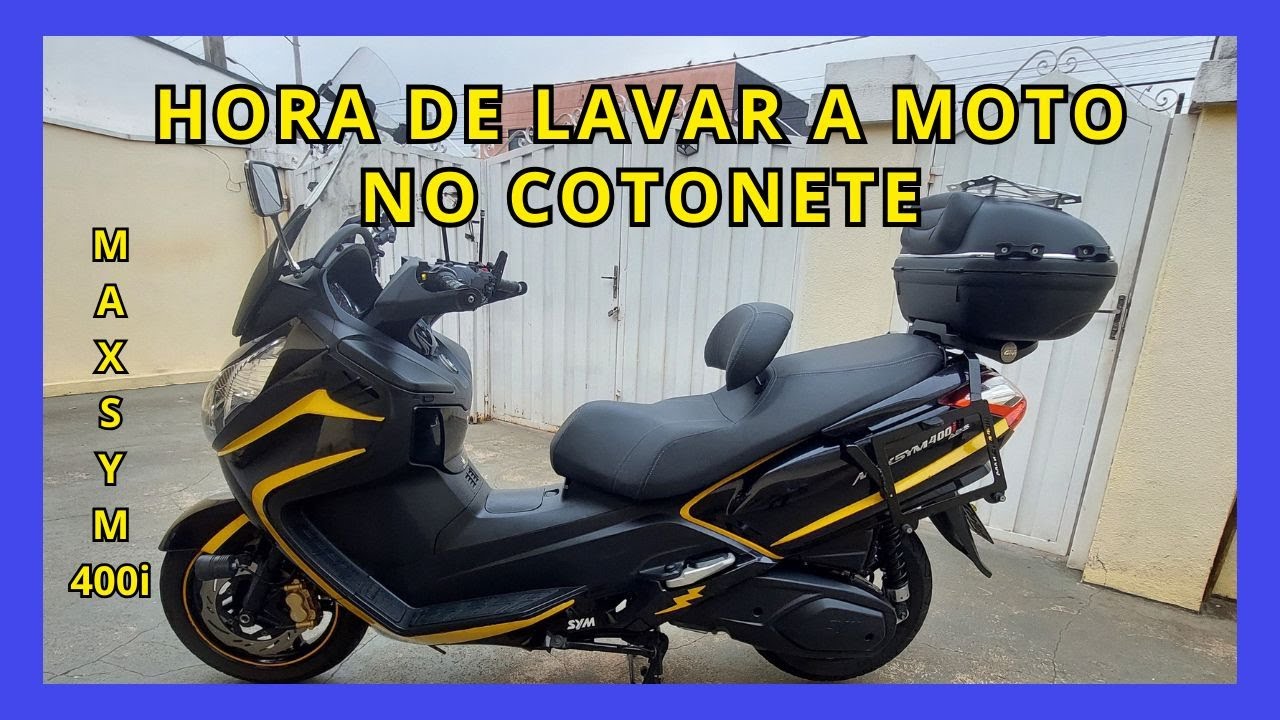 Você vai conhecer os detalhes da melhor lavagem de moto do mundo