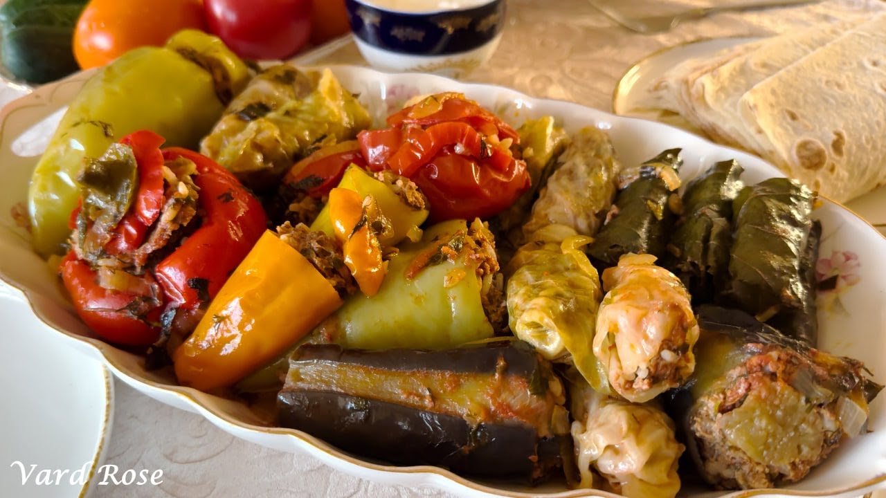 Домашняя Летняя Толма — Голубцы из Свежих Овощей с Мясом — Рецепт от Вардуи!)