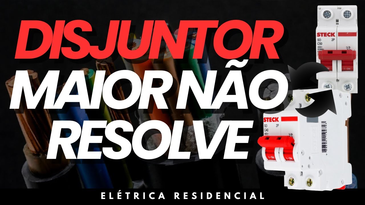 Disjuntor desarma por causa disso!