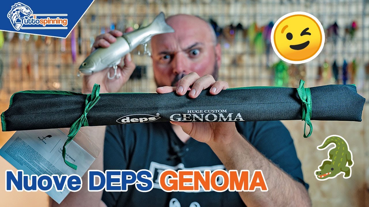 Canne TRAVEL per la pesca al LUCCIO 🐊 nuove DEPS GENOMA