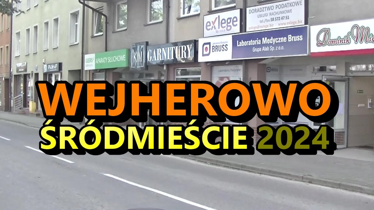 Wejherowo - 2024 r. Śródmieście.